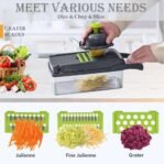 16 in 1 Multinational vegetable cutter and slicer - Image 3