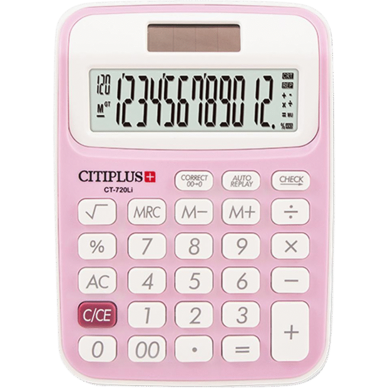 CT-720Li CITIPLUS Electronic Calculator
