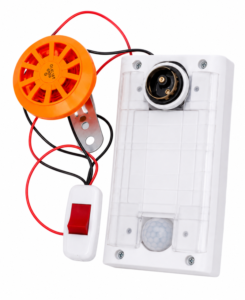 AC -DC Security Light and Alarm AC -DC Security Light and Alarm