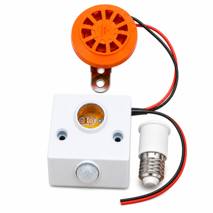 AC Motion sensor Security Light and Alam