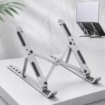 Adjustable Laptop Stand with Anti Slip Pad