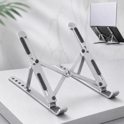Adjustable Laptop Stand with Anti Slip Pad
