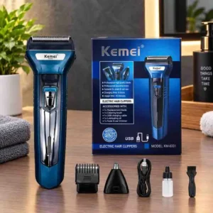 Kemei Km-6330 3 In 1 Hair Clipper Grooming Kit Trimmer