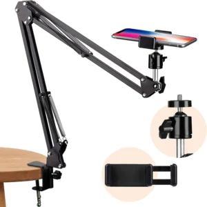 Universal Multifunctional Bracket of Desktop Video Frame Vocal Stents with Phone Bracket