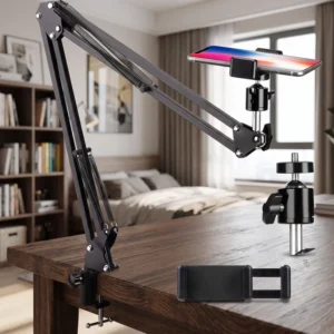 Articulating Desk Arm for Filming & Streaming