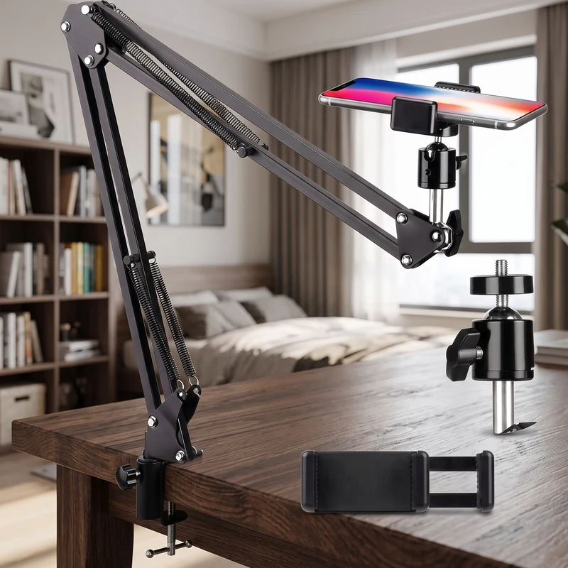 Articulating Desk Arm for Filming & Streaming