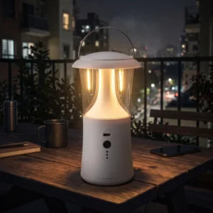 Cycling Friendly Outdoor Lamp Features 1200mAh Lithium Battery and Multi Mode Lighting Ideal For Night Rides or Campouts