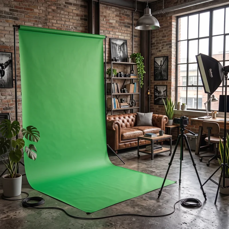 Premium Green Screen Backdrop Kit